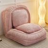 [VIDEO provided] Human Dog Bed ,Lazy Sofa Couch ,5 Adjustable Position,sit,sleep,fold,suit to put in bedroom, living room ,Space Saving Design,Pink