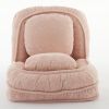 [VIDEO provided] Human Dog Bed ,Lazy Sofa Couch ,5 Adjustable Position,sit,sleep,fold,suit to put in bedroom, living room ,Space Saving Design,Pink