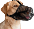 Dog Muzzle, Soft Mesh Covered Muzzles for Small Medium Large Dogs